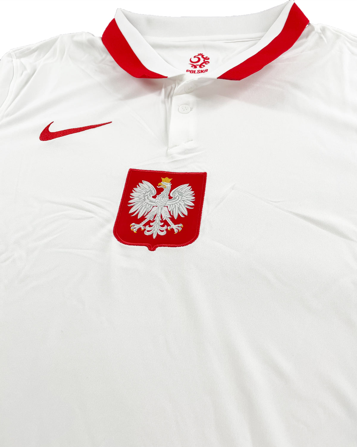 EK 2020 Polen Thuis Shirt - 10/10 - (XL) - Oldschool Voetbalshirts