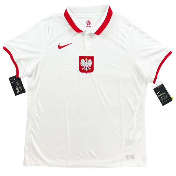 EK 2020 Polen Thuis Shirt - 10/10 - (XL) - Oldschool Voetbalshirts