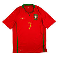 2008 Portugal EK Thuis Shirt Ronaldo - Oldschool Voetbalshirts