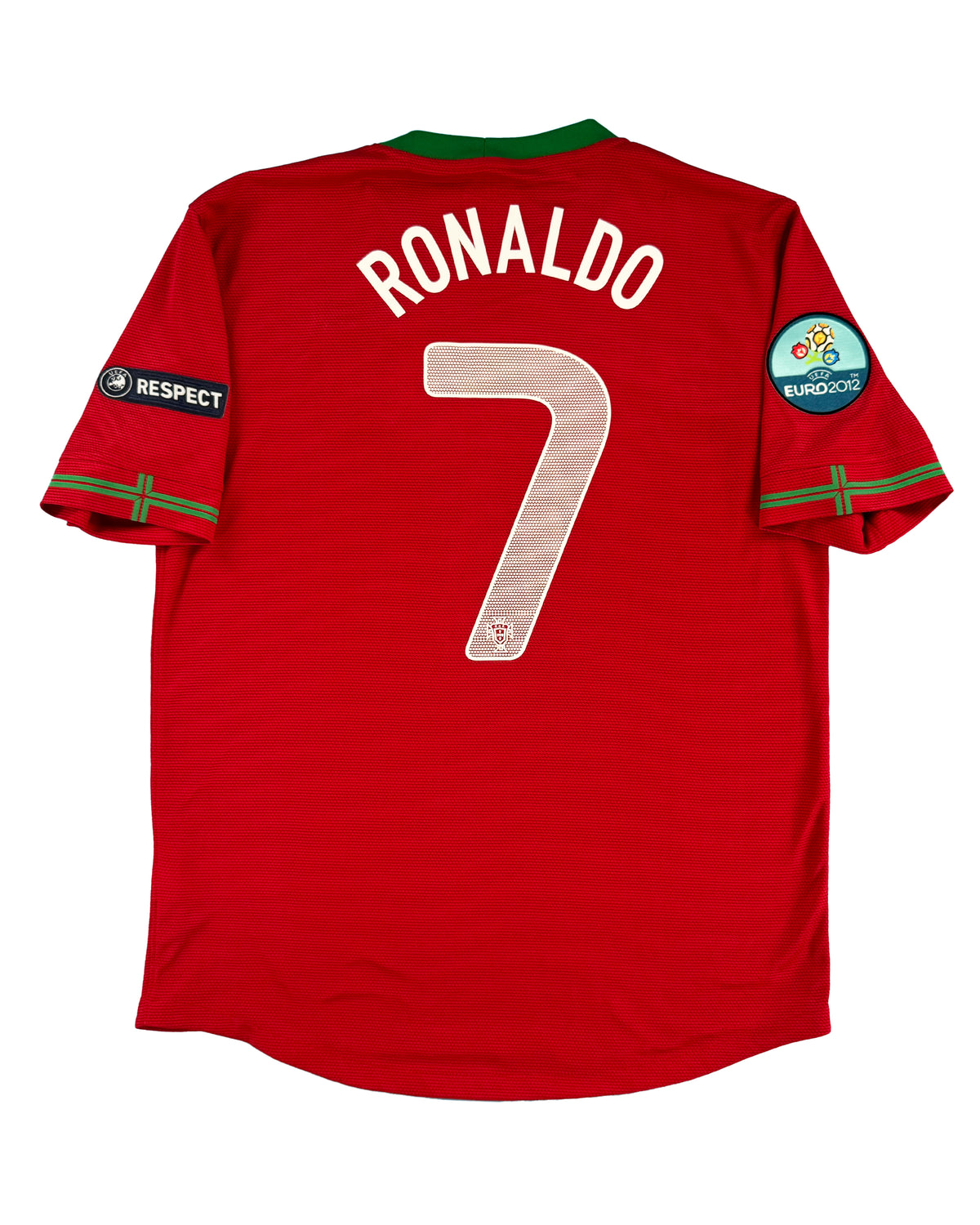 Portugal - Home Shirt - RONALDO #7 - Euro 2012 - Size M