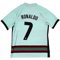 2020 Portugal EK Uit Shirt Ronaldo - 8/10 - (L) - Oldschool Voetbalshirts