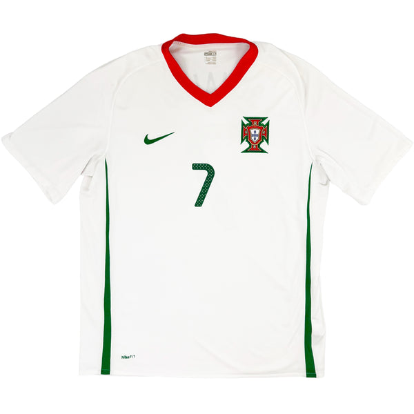 2008 Portugal EK Uit Shirt Ronaldo - Oldschool Voetbalshirts