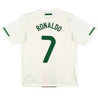 2010 Portugal WK Uit Shirt Ronaldo - Oldschool Voetbalshirts