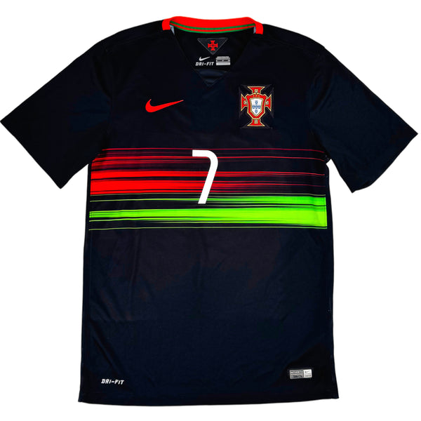 2015-16 Portugal Uit Shirt Ronaldo - Oldschool Voetbalshirts
