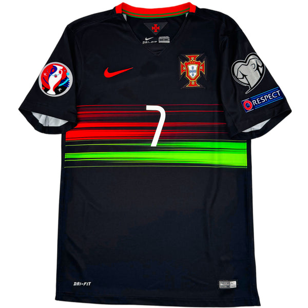 2015-16 Portugal Uit Shirt Ronaldo - Oldschool Voetbalshirts