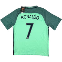2016 Portugal EK Uit Shirt Ronaldo - Oldschool Voetbalshirts