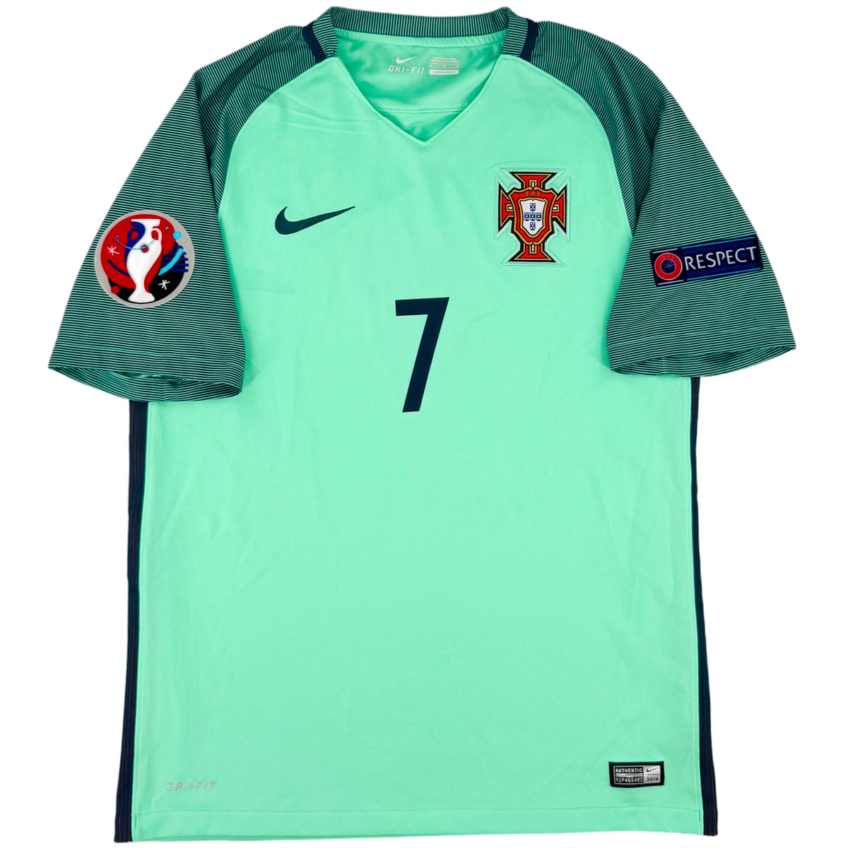 2016 Portugal EK Uit Shirt Ronaldo - Oldschool Voetbalshirts