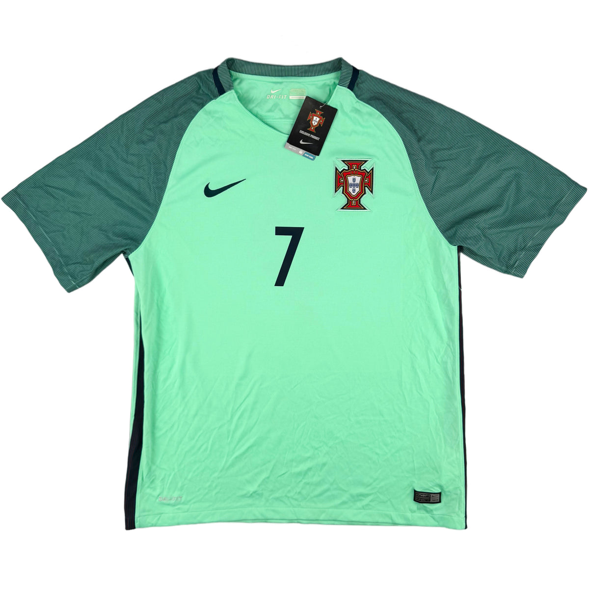 2016 Portugal EK Uit Shirt Ronaldo - Oldschool Voetbalshirts