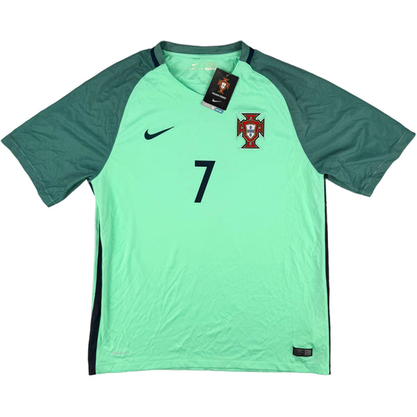 2016 Portugal EK Uit Shirt Ronaldo - Oldschool Voetbalshirts
