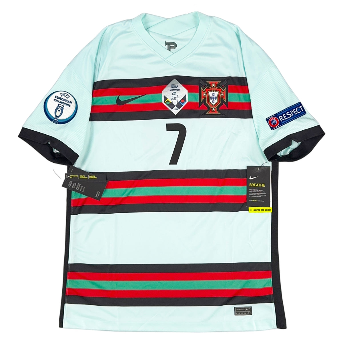 2020 Portugal EK Uit Shirt Ronaldo