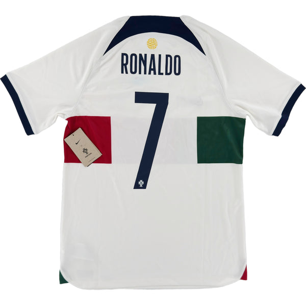 2022 Portugal WK Uit Shirt Ronaldo - Oldschool Voetbalshirts