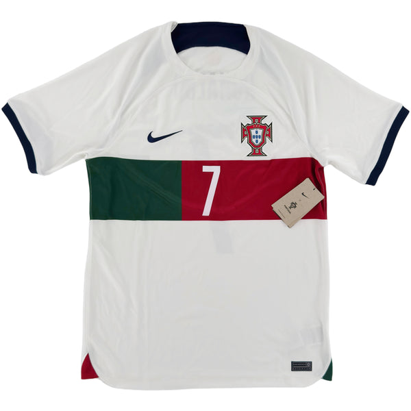 2022 Portugal WK Uit Shirt Ronaldo - Oldschool Voetbalshirts
