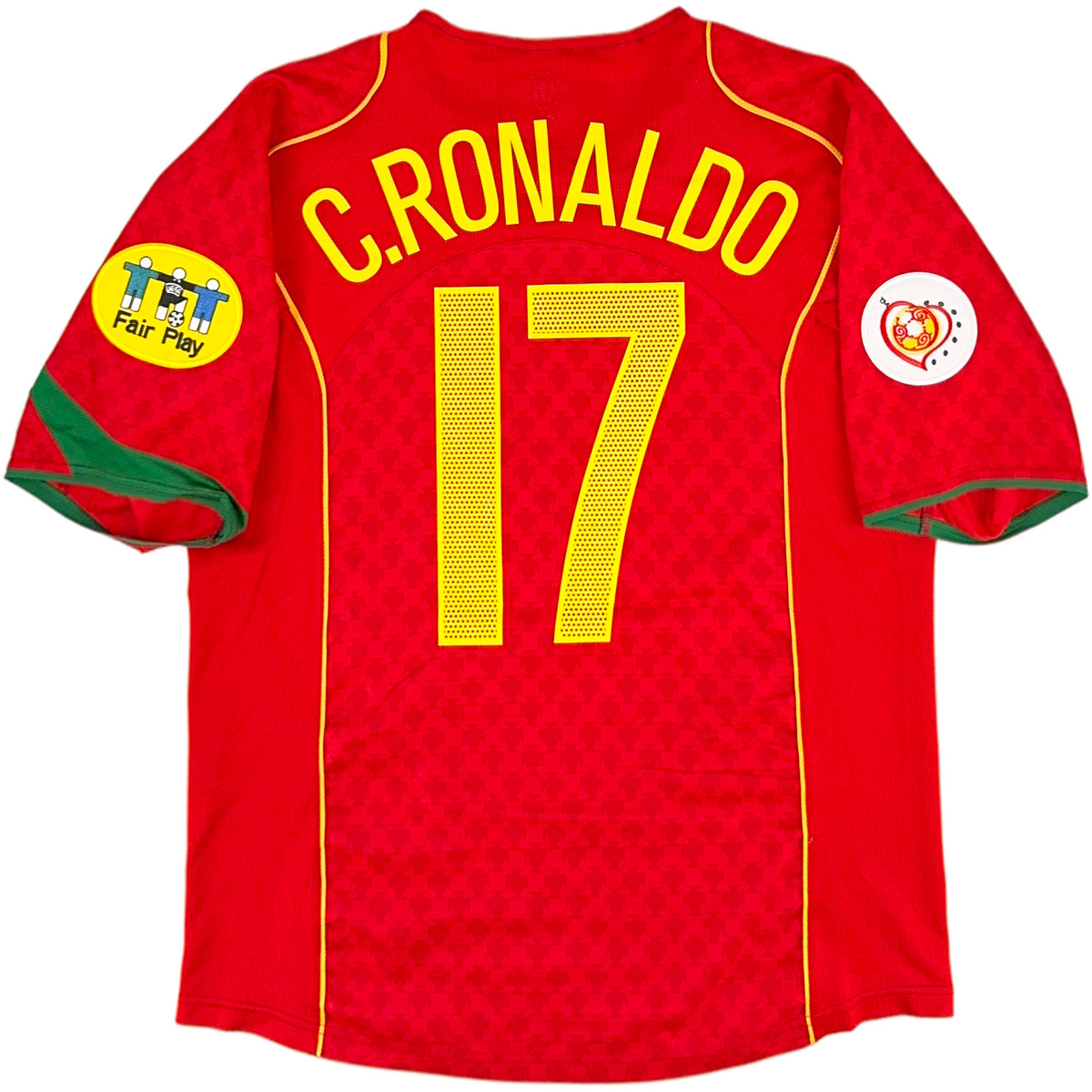 2004 Portugal EK Thuis Shirt Ronaldo