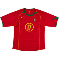 2004 Portugal EURO Home Shirt Ronaldo