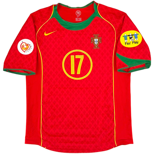 2004 Portugal EK Thuis Shirt Ronaldo