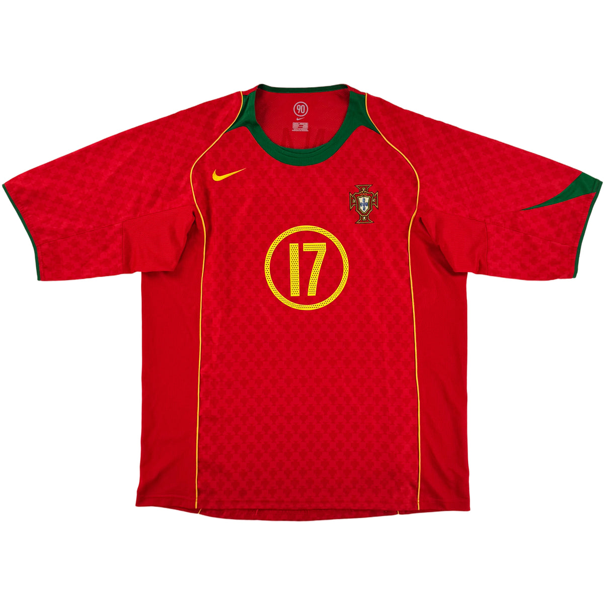 2004 Portugal EK Thuis Shirt Ronaldo - Oldschool Voetbalshirts