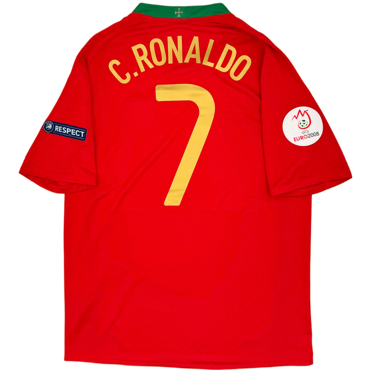 2008 Portugal EK Thuis Shirt Ronaldo - Oldschool Voetbalshirts
