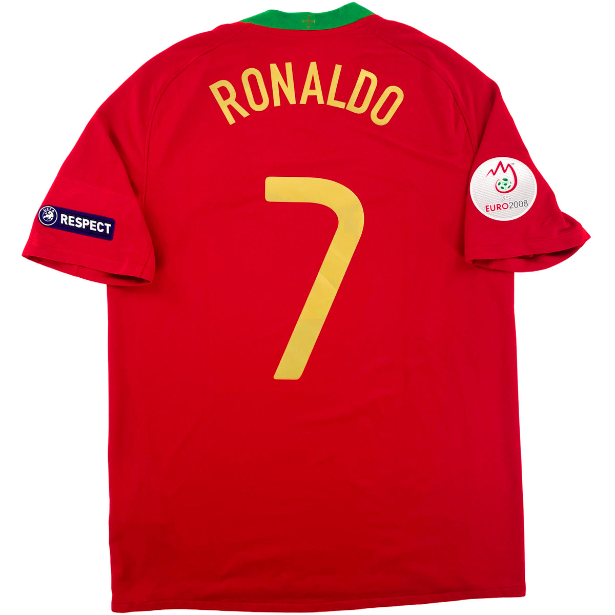 2008 Portugal EK Thuis Shirt Ronaldo - Oldschool Voetbalshirts