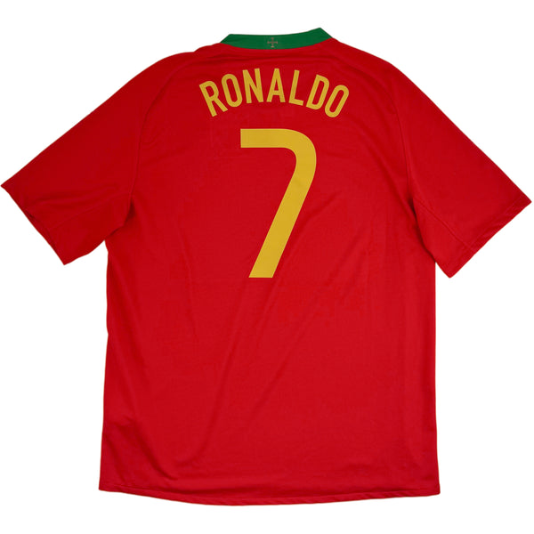 2008 Portugal EK Thuis Shirt Ronaldo - Oldschool Voetbalshirts