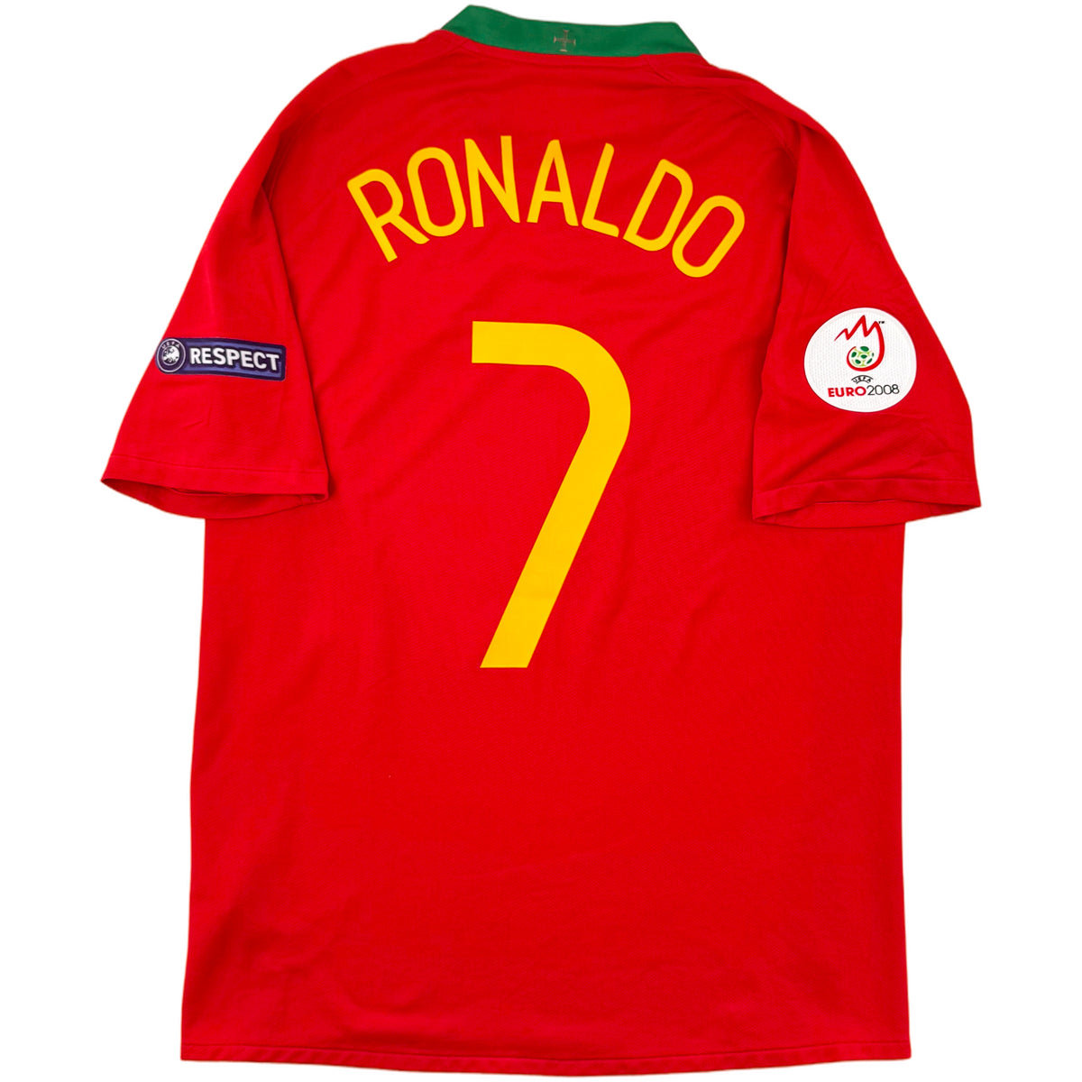 2008 Portugal EK Thuis Shirt Ronaldo - Oldschool Voetbalshirts