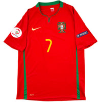 2008 Portugal EK Thuis Shirt Ronaldo - Oldschool Voetbalshirts
