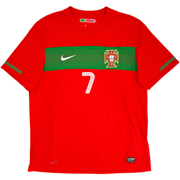2010 Portugal WK Thuis Shirt Ronaldo - Oldschool Voetbalshirts