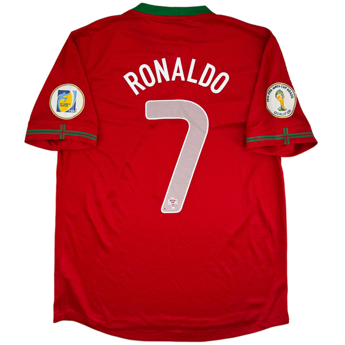2012-13 Portugal Thuis Shirt Ronaldo - Oldschool Voetbalshirts