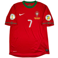 2012-13 Portugal Thuis Shirt Ronaldo - Oldschool Voetbalshirts
