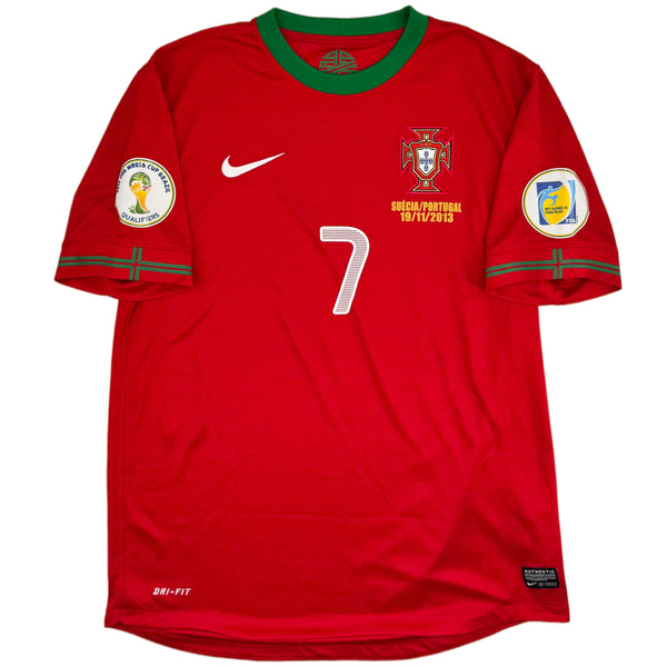 2012-13 Portugal Thuis Shirt Ronaldo - Oldschool Voetbalshirts