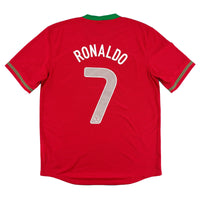 Portugal - Home Shirt - RONALDO #7 - Euro 2012 - Size M - 8/10