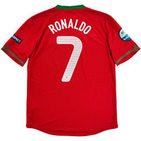 2012 Portugal EK Thuis Shirt Ronaldo - Oldschool Voetbalshirts