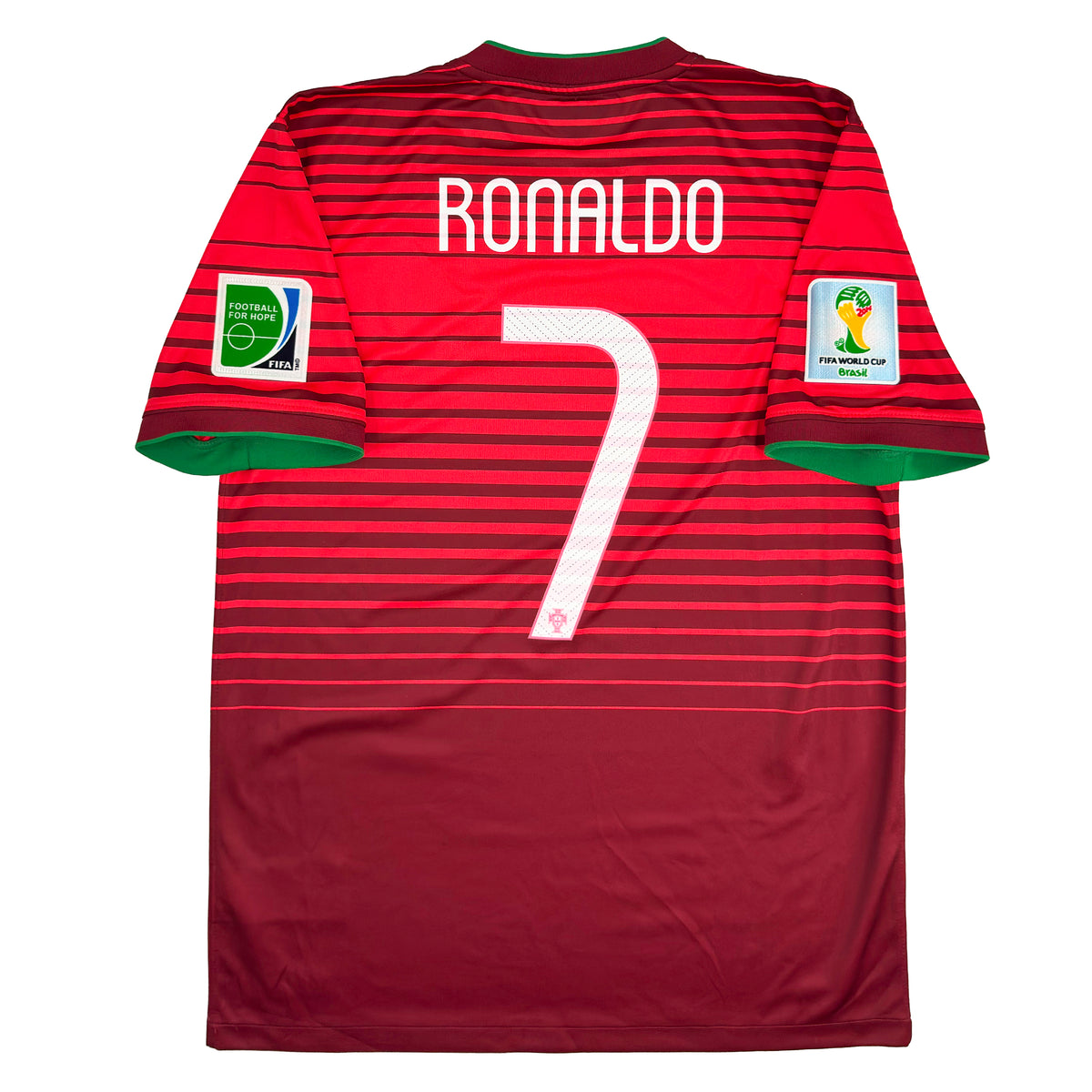 2014 Portugal WK Thuis Shirt Ronaldo - Oldschool Voetbalshirts