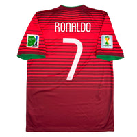 2014 Portugal WK Thuis Shirt Ronaldo - Oldschool Voetbalshirts