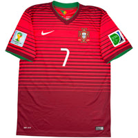 2014 Portugal WK Thuis Shirt Ronaldo - Oldschool Voetbalshirts