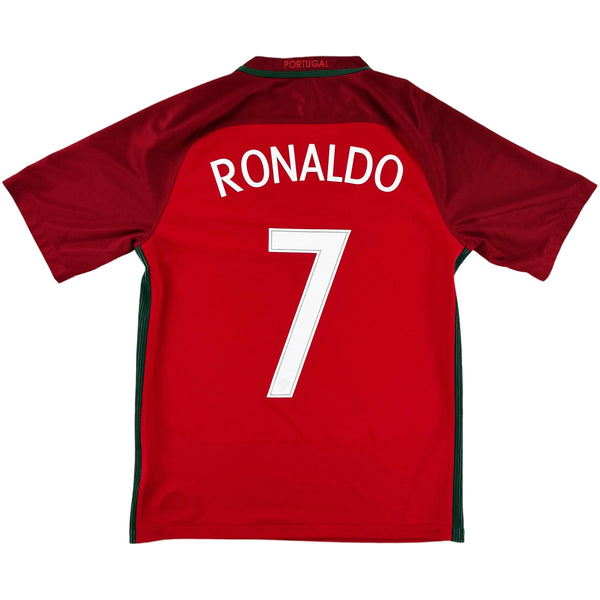 2016 Portugal EK Thuis Shirt Ronaldo - Oldschool Voetbalshirts