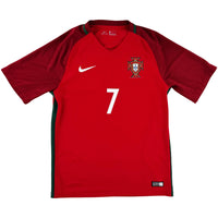 2016 Portugal EK Thuis Shirt Ronaldo - Oldschool Voetbalshirts