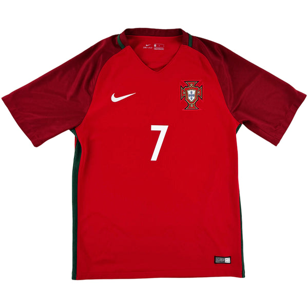 2016 Portugal EK Thuis Shirt Ronaldo - Oldschool Voetbalshirts