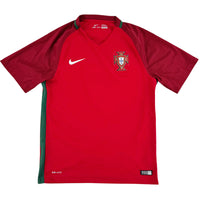 2016 Portugal EK Thuis Shirt Ronaldo - 8/10 - (M) - Oldschool Voetbalshirts