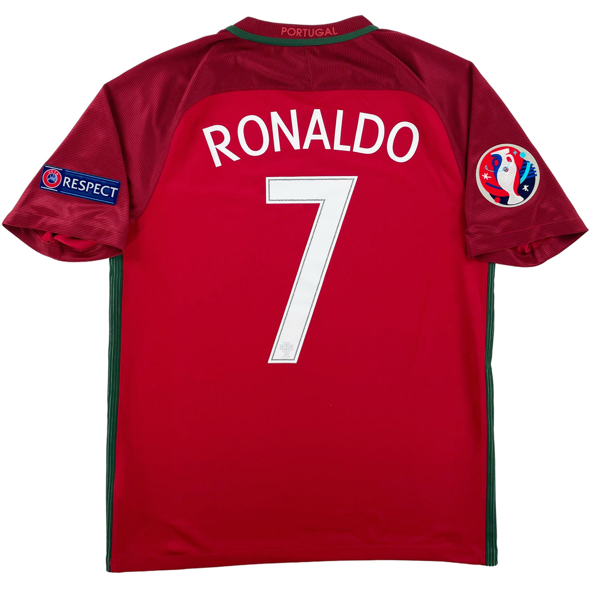 2016 Portugal EK Thuis Shirt Ronaldo - Oldschool Voetbalshirts