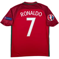 2016 Portugal EK Thuis Shirt Ronaldo