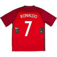 2016 Portugal EK Thuis Shirt Ronaldo - Oldschool Voetbalshirts