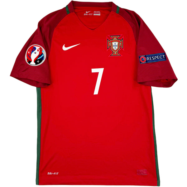 2016 Portugal EK Thuis Shirt Ronaldo - Oldschool Voetbalshirts