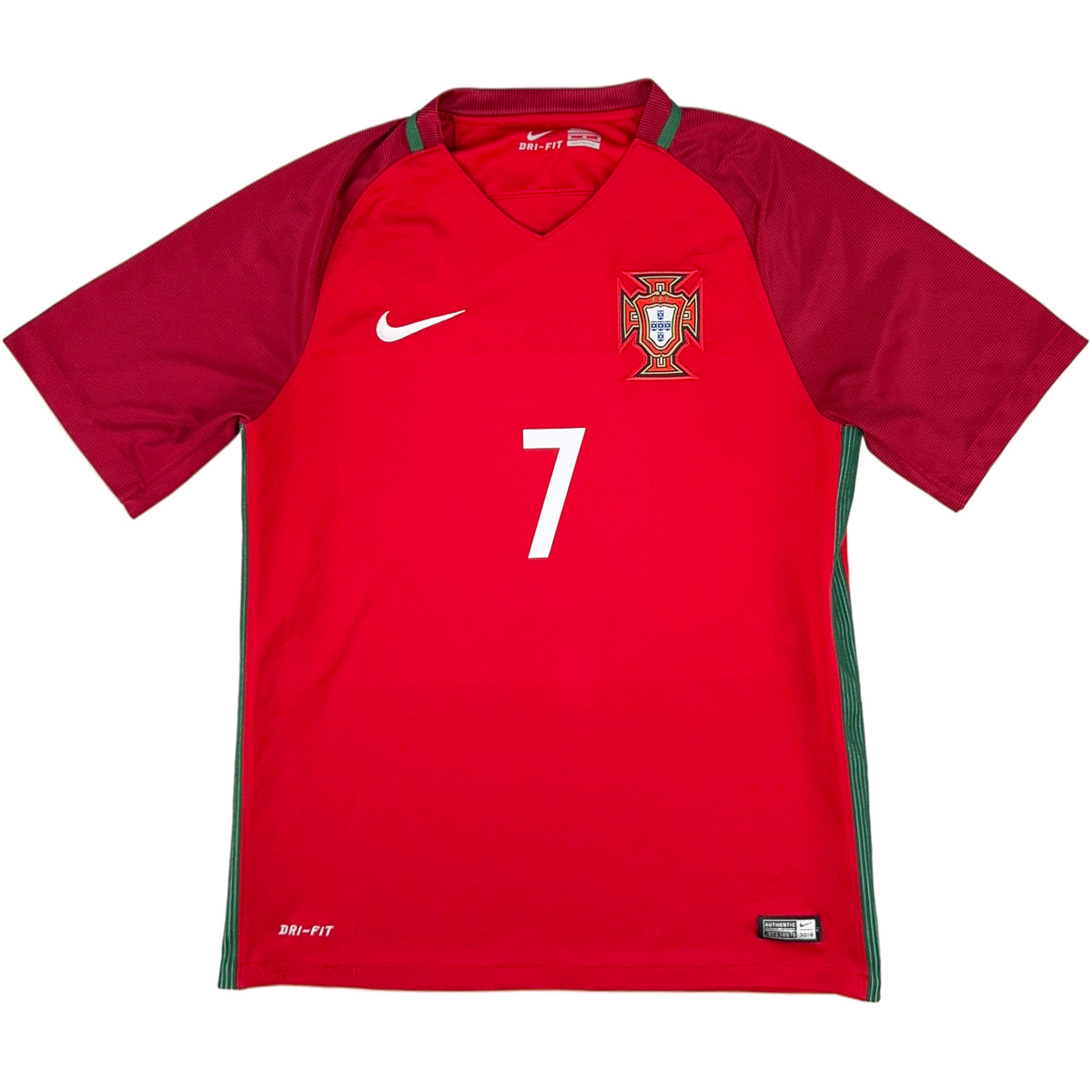 2016 Portugal EK Thuis Shirt Ronaldo - Oldschool Voetbalshirts