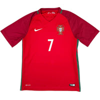2016 Portugal EK Thuis Shirt Ronaldo - Oldschool Voetbalshirts
