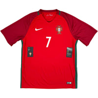 2016 Portugal EK Thuis Shirt Ronaldo - Oldschool Voetbalshirts