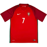 2016 Portugal EK Thuis Shirt Ronaldo - Oldschool Voetbalshirts