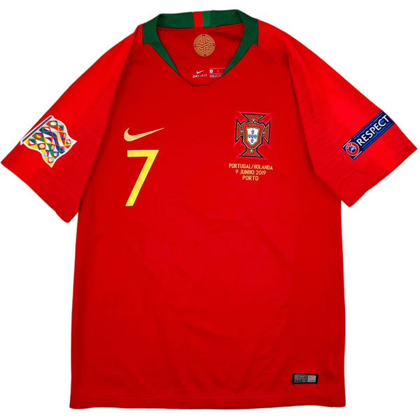 2018-19 Portugal Thuis Shirt Ronaldo - Oldschool Voetbalshirts