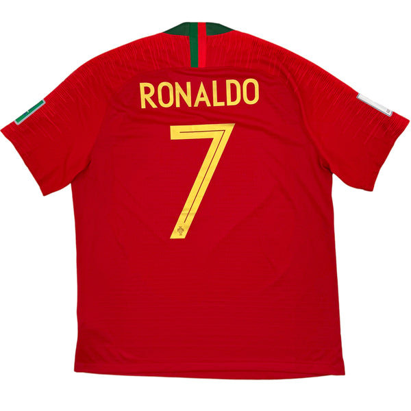 2018 Portugal WK Pro Thuis Shirt Ronaldo - Oldschool Voetbalshirts