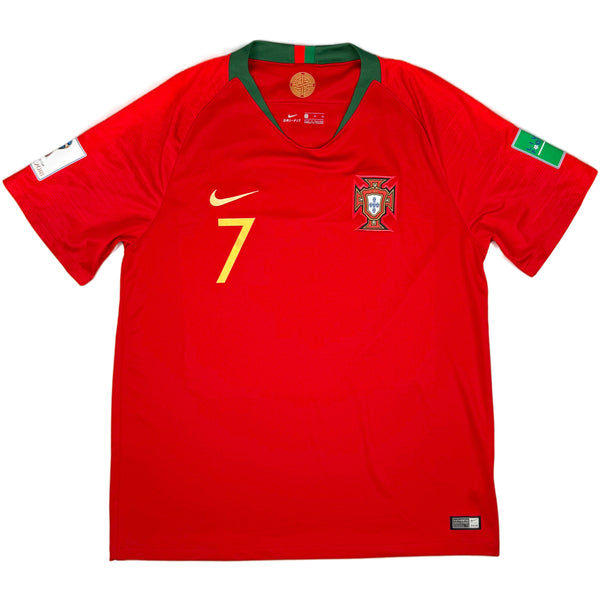 2018 Portugal WK Thuis Shirt Ronaldo - Oldschool Voetbalshirts