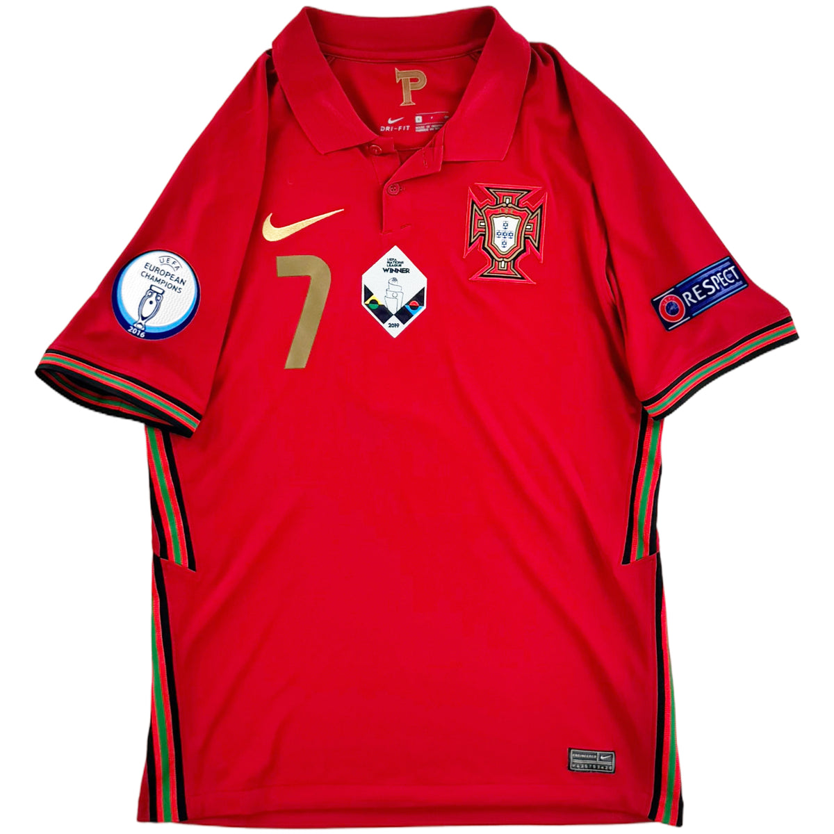 2020 Portugal EK Thuis Shirt Ronaldo - Oldschool Voetbalshirts